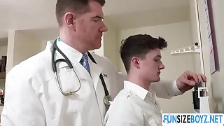 Twink Grant Ducati checked up and analed by Doctor